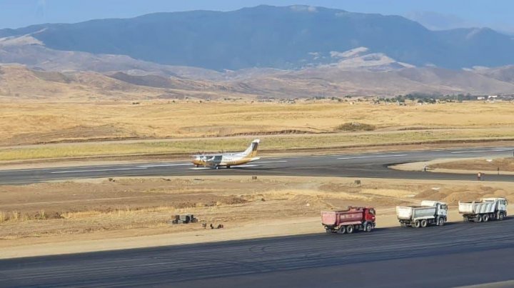 “Füzuli” Beynəlxalq hava limanında sınaq uçuşları başlayıb