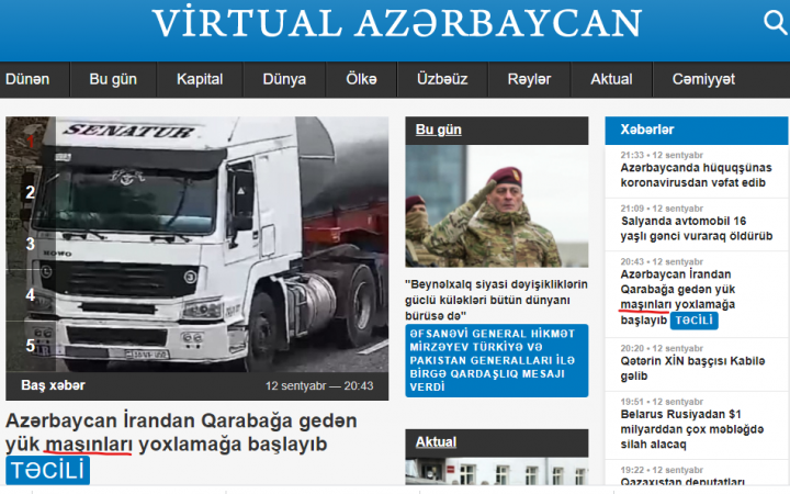 Belə vacib və cəmi 3 cümləlik baş xəbərdə bu qədər səhv? -