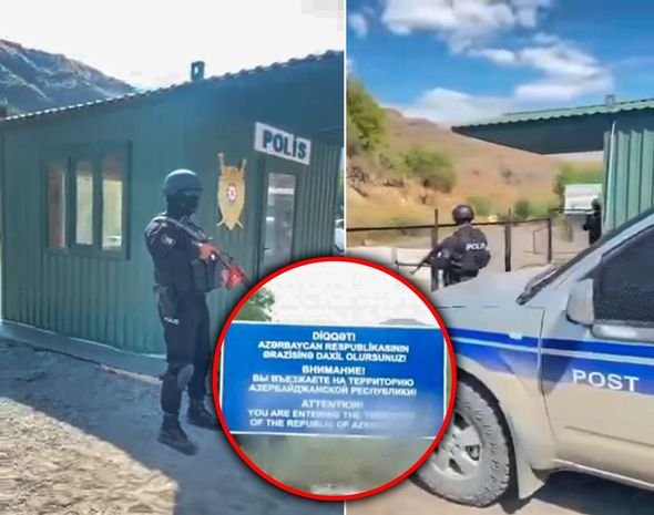 Gorus-Qafan yolunda yeni lövhə -