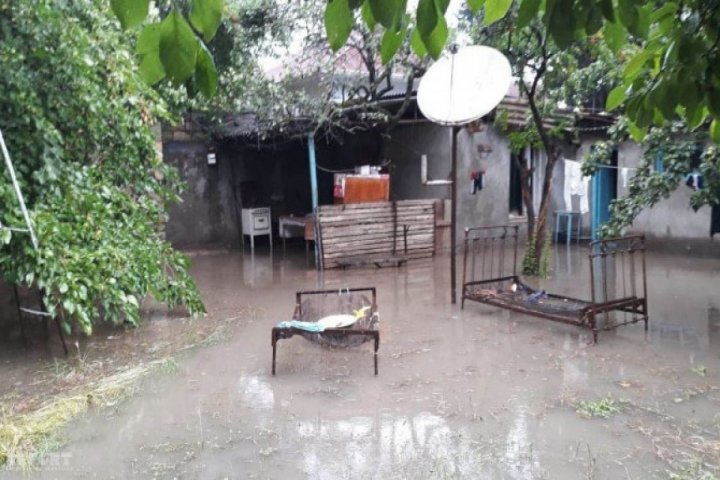Güclü yağış Tovuzda fəsadlar törədib -
