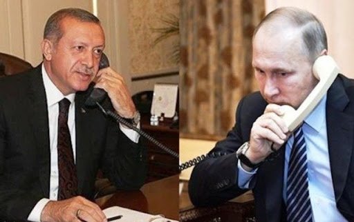 Ərdoğanla Putin arasında telefon danışığı olub