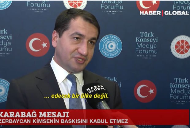 Hikmət Hacıyev “Haber Global”ın efirindən İrana mesaj verdi -