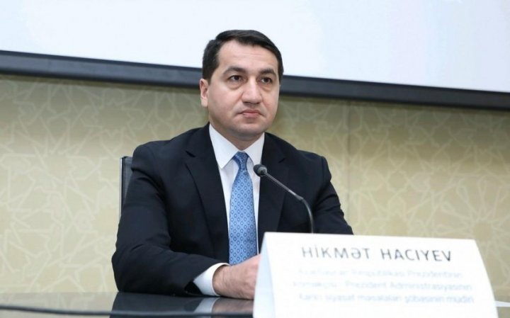 Hikmət Hacıyev:  Erməni faşizminin məhvi ilə regionda yeni təhlükəsizlik düzəni yaranıb