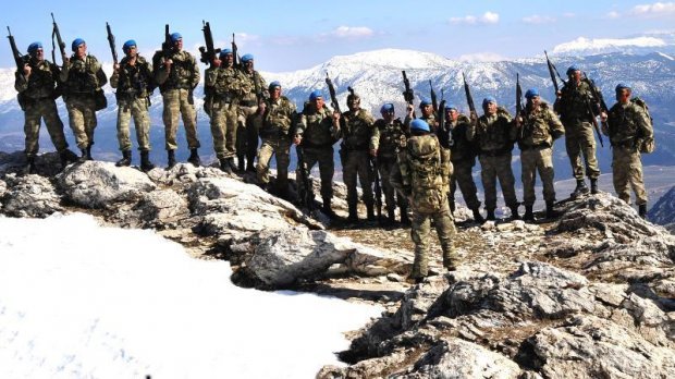 Azərbaycan Ordusunun dağ komandoları: