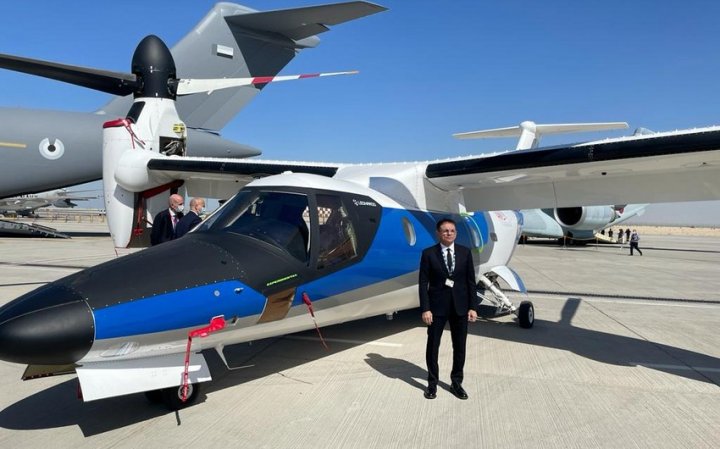 Mədət Quliyev “Dubai Airshow-2021” sərgisində  -