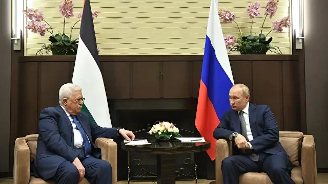 Putin Fələstin lideri ilə görüşdü –