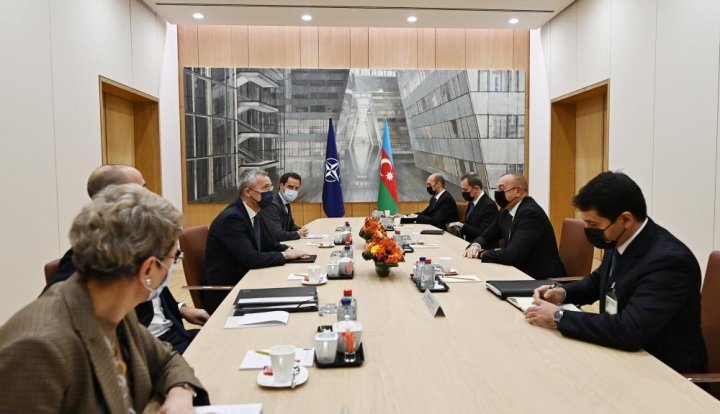 Azərbaycan Prezidenti Brüsseldə NATO-nun Baş katibi ilə mühüm danışıqlar apardı -