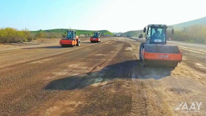 Füzuli-Hadrut avtomobil yolunun tikintisi sürətlə davam etdirilir  -