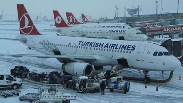 İstanbul hava limanında uçuşlar təxirə salındı –