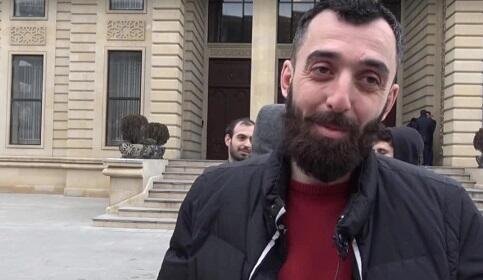 Bakıda Türkiyə bayrağına hörmətsizlik edən şəxs saxlanıldı -