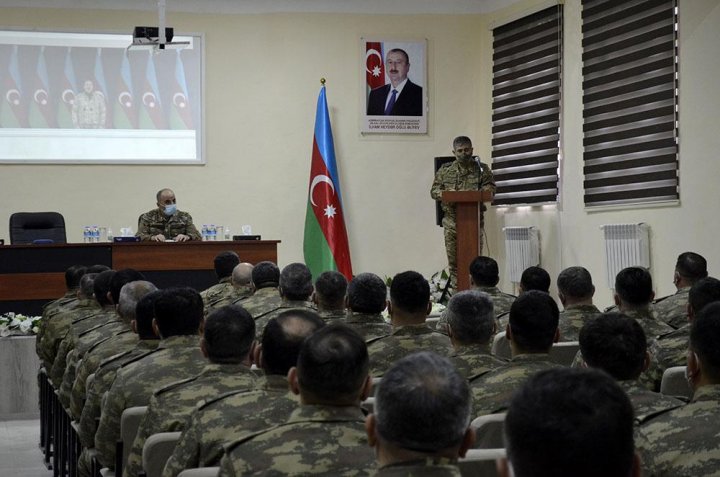 Nazir ordu barədə yayılan böhtan və təxribat xarakterli məlumatlardan danışdı -