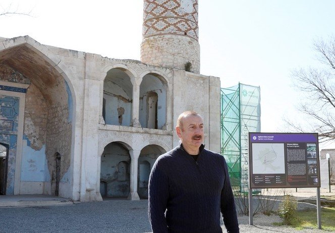 İlham Əliyev: "Ağdama başqa ölkələrdən gəlmək daha asan olacaq"