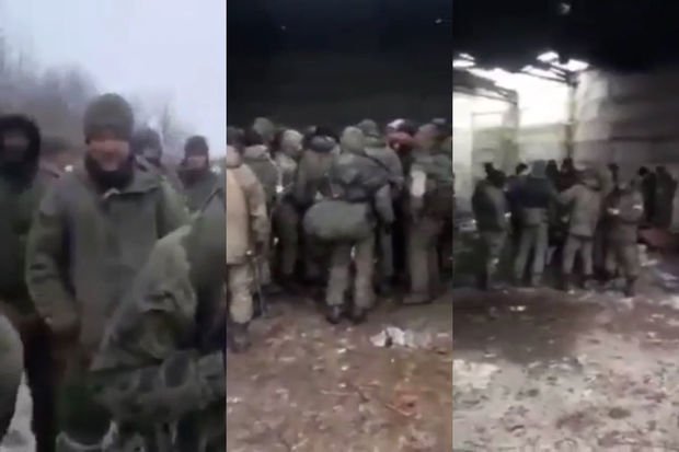 Ukraynadakı rusiyalı hərbçilər etiraza qalxdılar:
