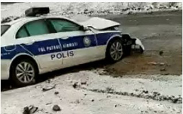 Şuşa Yol Polisinin rəisi qəzaya düşdü:
