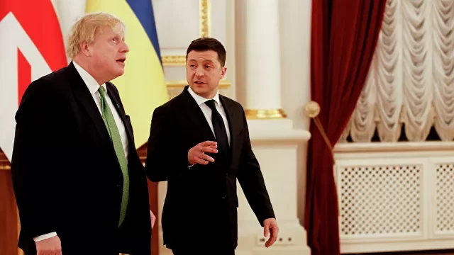 Zelenski Boris Consonla danışdı