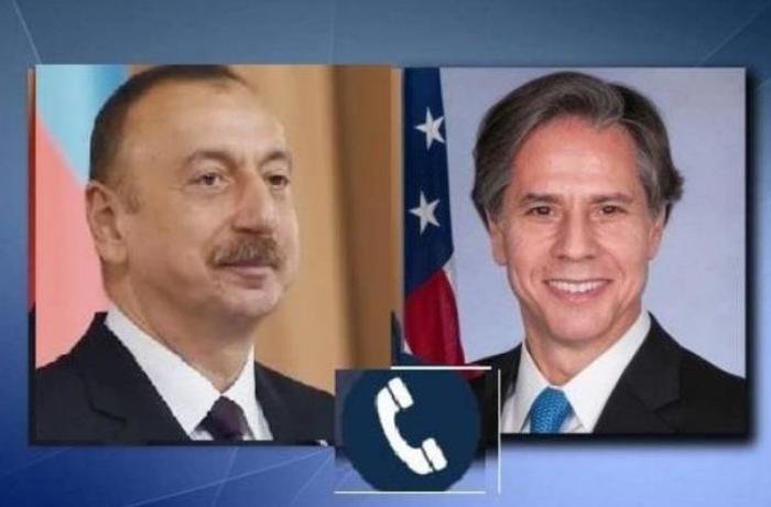 ABŞ Dövlət katibi Prezident İlham Əliyevə zəng edib
