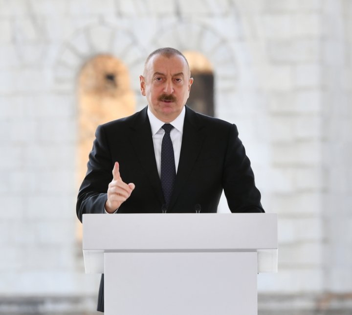 Prezident Şuşada Bakının yeni strateji hədəfini elan etdi: