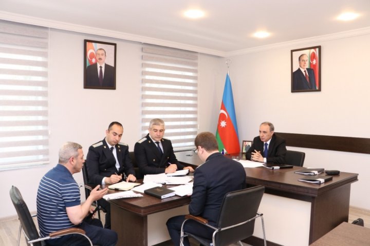 Baş prokuror Ağstafada səyyar qəbul keçirdi -