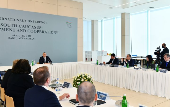 Prezidentin beynəlxalq konfransdakı çıxışında 3 mühüm məqam -