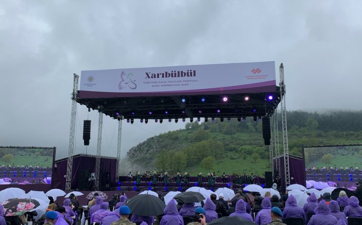 Şuşada V “Xarıbülbül” Beynəlxalq Folklor Festivalı keçirilir -