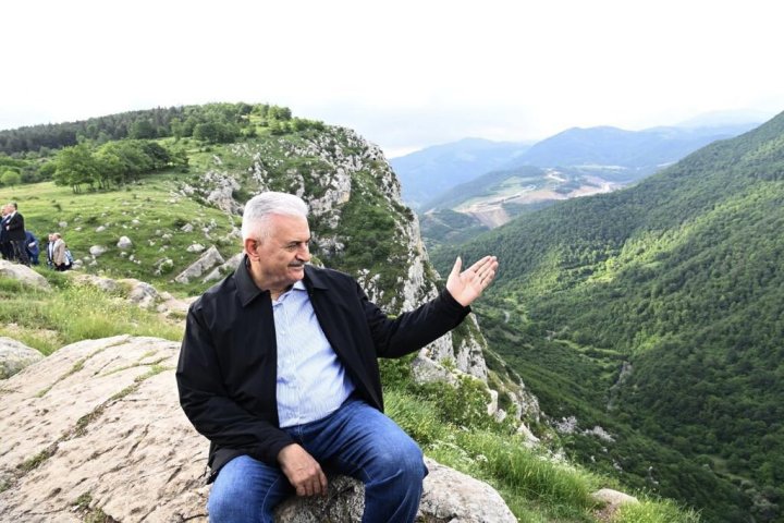 Binəli Yıldırım Şuşadan paylaşım etdi