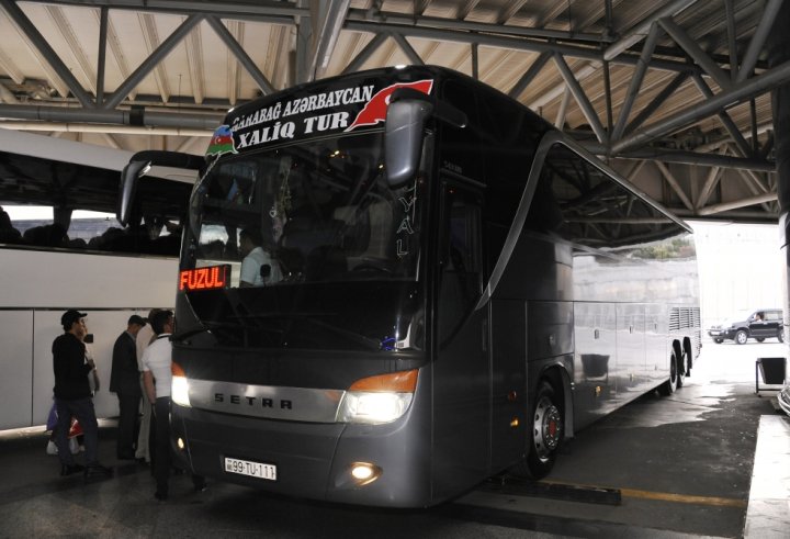 Bakıdan Füzuliyə ilk müntəzəm avtobus reysi açıldı