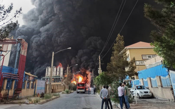 İranda natrium karbon fabrikində partlayış