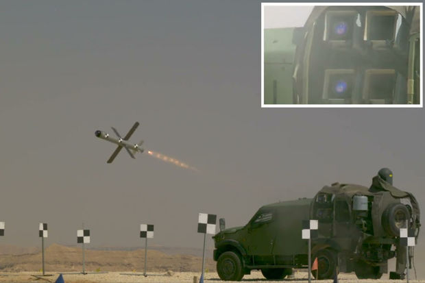 İsrail tank əleyhinə yeni nəsil raketlərini təqdim etdi