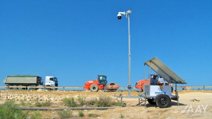 Füzuli-Şuşa və Füzuli-Ağdam yollarında Mobil Müşahidə Sistemləri quraşdırılıb