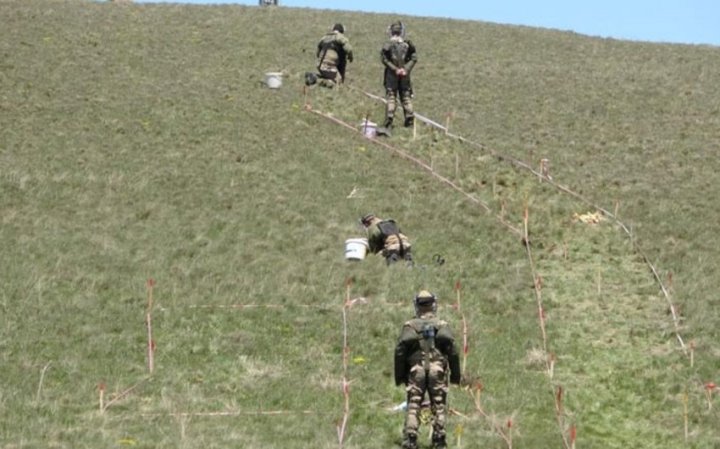 İsrail şirkəti Türkiyə-Ermənistan sərhədini minalardan təmizləyir