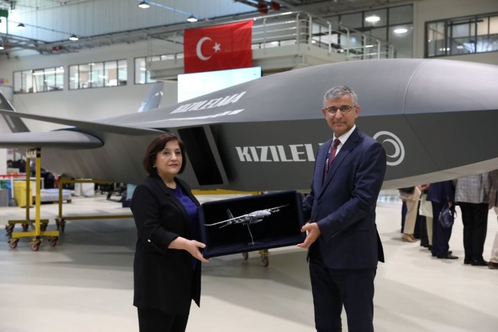 Sahibə Qafarova Türkiyənin məşhur "Baykar" şirkətində olub -