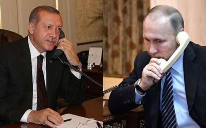 Ərdoğan və Putin Rusiya-Ukrayna müharibəsini müzakirə ediblər