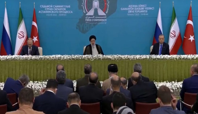 Tehranda Suriya məsələsi üzrə zirvə toplantısı başa çatdı -