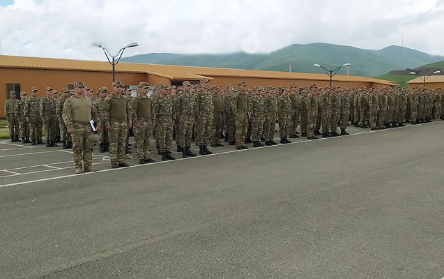 Ehtiyatda olan hərbçilərin təlim toplanışı keçirilir