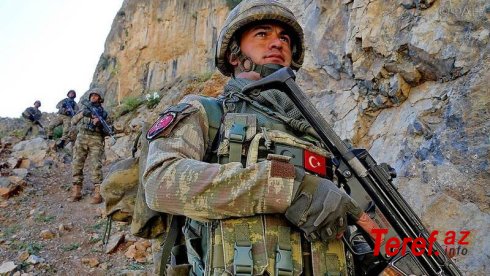 Türkiyə təhlükəsizlik qüvvələri terror aktı hazırlayan PKK üzvünü yaxaladı