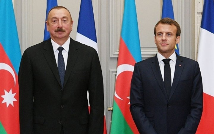 Fransa Prezidenti İlham Əliyevə zəng etdi