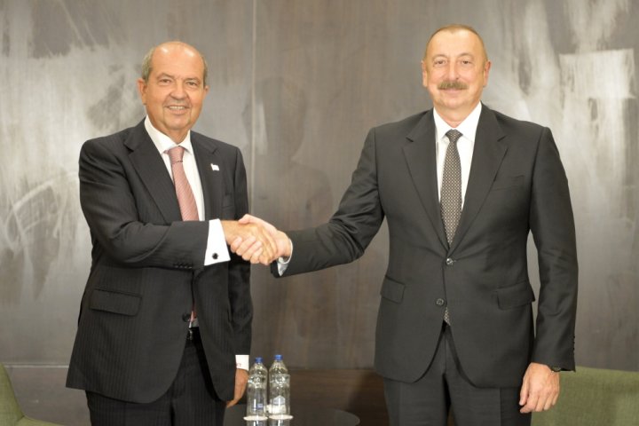 İlham Əliyev Konyada Şimali Kipr Türk Respublikasının Prezidenti ilə görüşdü