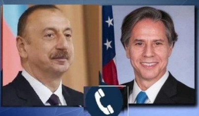 ABŞ Dövlət katibi də Azərbaycan Prezidentinə zəng etdi