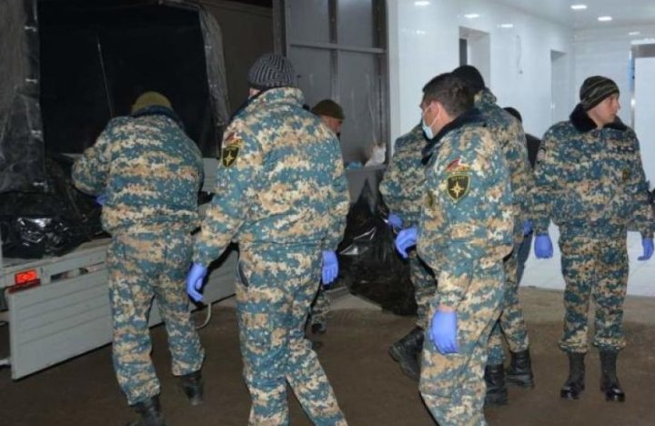 Azərbaycan Ermənistana daha 95 hərbçisinin meyitini təhvil verdi -