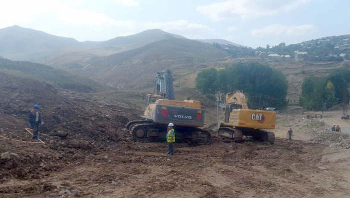 Daşkəsəndə uçqun: 4 kəndə gedən yol bağlandı