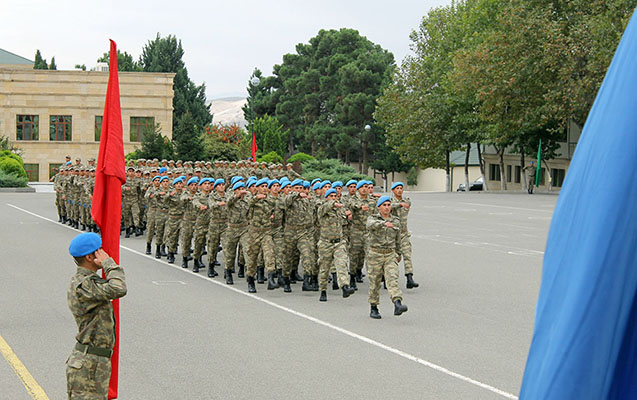 “Komando başlanğıc kursu”nun buraxılış mərasimi olub