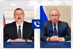 Vladimir Putin İlham Əliyevə zəng edib  -