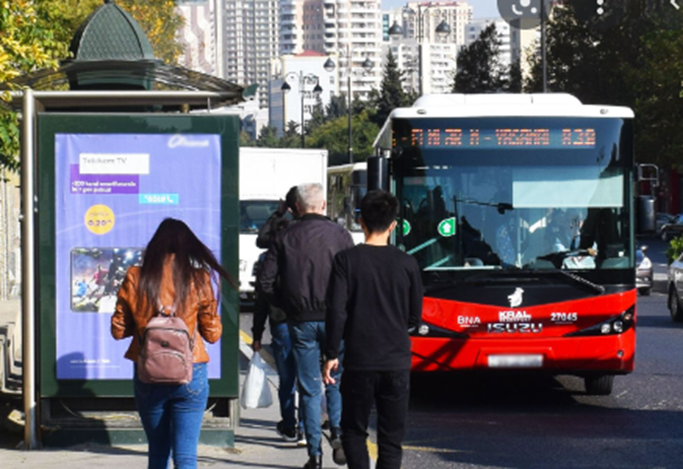 Bakıda bu marşrut avtobuslarının hərəkət istiqaməti müvəqqəti dəyişdiriləcək -