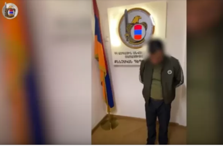 Daha bir erməni zabiti Azərbaycana casusluq etdiyinə görə həbs olundu