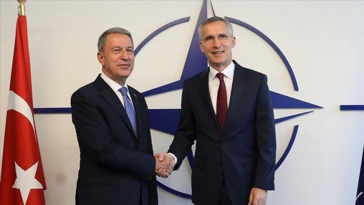 Hulusi Akar NATO-nun Baş katibi ilə görüşdü