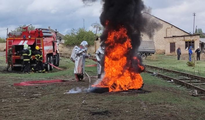 FHN şimal bölgəsində taktiki-xüsusi təlim keçirib