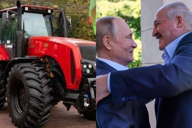 Lukaşenko Putinə 70 illiyində traktor hədiyyə etdi  -