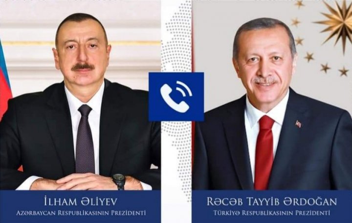 İlham Əliyev Ərdoğana zəng etdi
