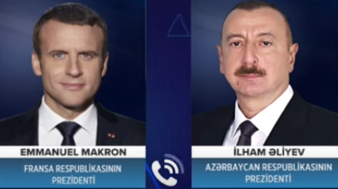 Fransa Prezidenti İlham Əliyevə zəng etdi