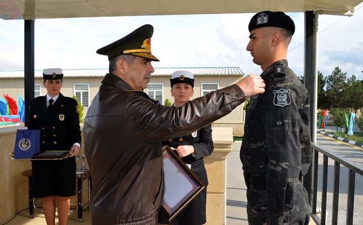 Hərbi Dəniz Qüvvələrində növbəti buraxılış mərasimi keçirildi